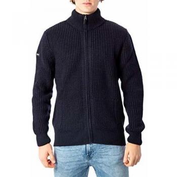 Superdry Jersey Marino para Hombre M Azul