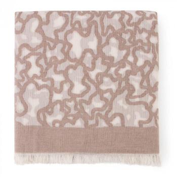 Foulard Kaos en color piedra