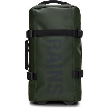 Maleta de cabina blanda Rains Texel Cabin Bag verde para hombre y mujer