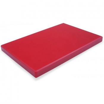 Tabla de cortar de polietileno Lacor 26x16x2 cm marrón