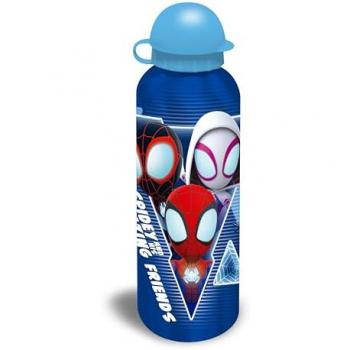 Set Infantil Botella de Aluminio 500ml y Sandwichera Marvel Spidey