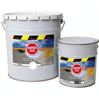 Pintura Epoxi para Suelo de Garaje REVEPOXY - 25 kg (hasta 80 m² en 2 capas) - Blanco - ARCANE INDUSTRIES