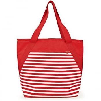 IRIS Beach Bolsa térmica, Tela, Rojo, 36.5x17.5x37 cm