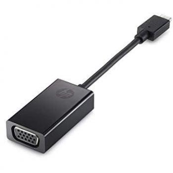 HP USB-C to VGA Display Adapter - Black