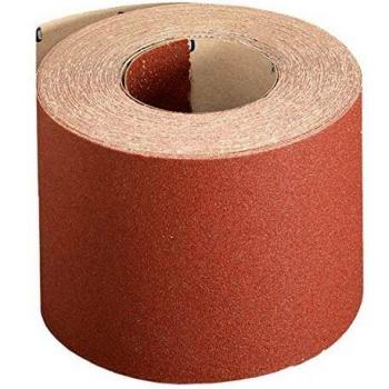 DEWALT DT3597-QZ - Rollo 1/3 de hoja 25x93mm, grano 120, para el lijado manual en seco de maderas y pinturas