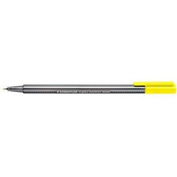 Rotulador Triplus Broadliner Staedtler Amarillo Neón