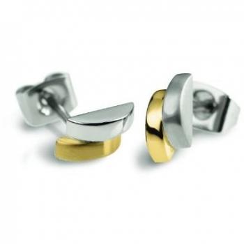 Aretes de Titanio Bicolor Boccia 0552-03