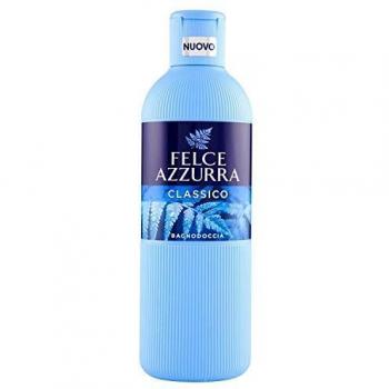 Felce Azzurra Classic Shower Gel 650ml - Rich Velvety Soft Bath Experience with Classic Fragrance