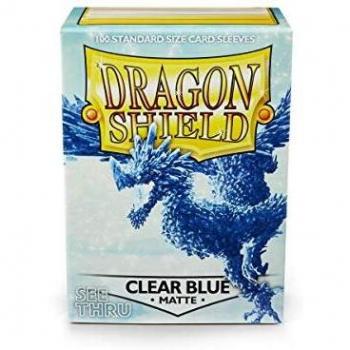 Dragon Shield Standard Sleeves Fundas para Tarjetas Color Azul Mate.
