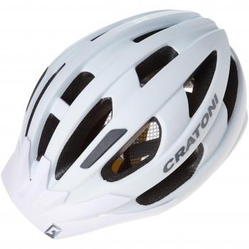 Cratoni Velon – Casco de Ciclismo, Unisex, Velon, White Matt