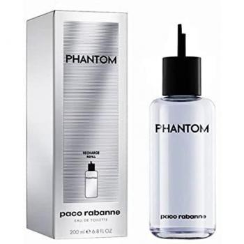 Paco Rabanne Phantom - Recarga de Eau De Toilette 200 Ml para Hombre