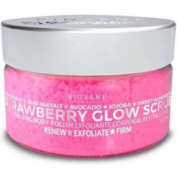 Biovène Exfoliante Corporal de Sal Marina Strawberry Glow Scrub 200g