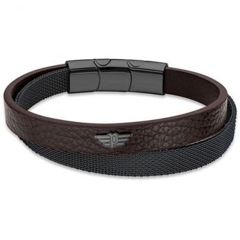 Pulsera Hombre Police PEAGB2119613 de Acero Inoxidable 19 cm