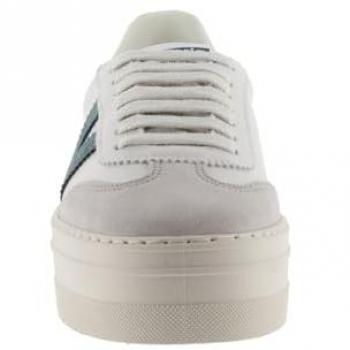 Victoria Zapatillas Bajas de Mujer con Plataforma y Puntera de Serraje, Modelo 1092169, Color Petroleo, Talla 41