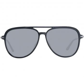 Pepe Jeans PJ5194 001 Anteojos de Sol para Hombre Negros, Lentes de Sol Para Hombre Negros, Gafas de Sol para Hombre Negras