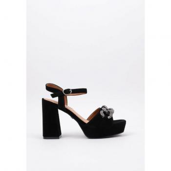 Sandalia de Tacón Maria Mare 63323 Mujer Negro 39
