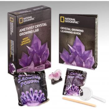 National Geographic JM00632 Purple Grow Crystal Growiing Kit