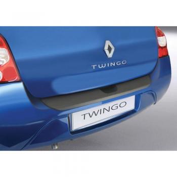 RGM Protector del Parachoques Trasero ABS Compatible con Renault Twingo II 2007-2012 Negro