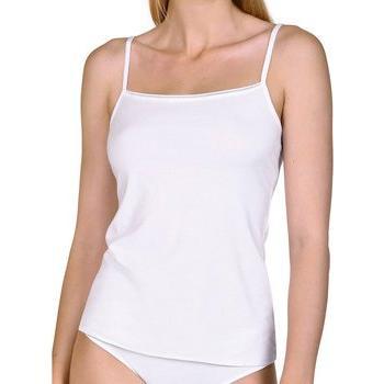 Camiseta de tirantes finos para mujer Lisca Emma Blanca