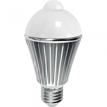 Bombilla LED con Sensor de Movimiento E27, 6W, Luz Blanca Fría Garza