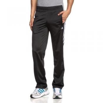 adidas ESS 3S PES Pant - Pantalón para hombre, color negro / blanco, talla XL