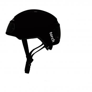 Torch, 0024, T2 Casco de Bicicleta con Luces Integradas
