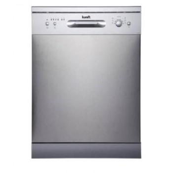 Lavavajillas Inox Kunft 60 cm KDW5136SL - 12 Cubiertos, 11 Litros, Clase E
