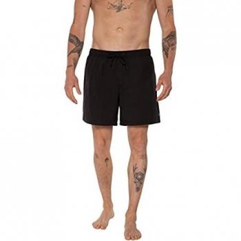 Protest Faster Men's Quick-Dry Swim Shorts (True Black)