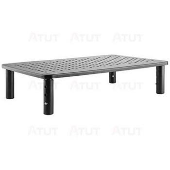 Soporte para Monitor Ajustable Gembird MS-TABLE-01 Negro