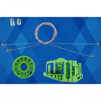 Twowinds - Kit reparación Elevalunas trasero derecho Serie 1 E87 2004-2012 120d 118d 116i 118i 130i 120i