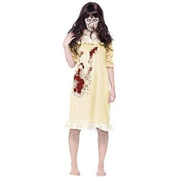 Smiffys - Disfraz de Zombi Sinister sueños, Color Amarillo