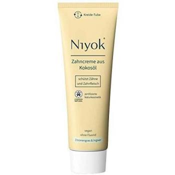 Niyok Coconut Oil Toothpaste - Lemongrass & Ginger, 75 ml