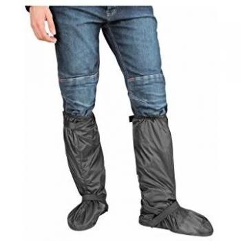 OJ – Cubrezapatos Plus 4 estaciones 100% impermeable, tejido exterior de poliamida M negro