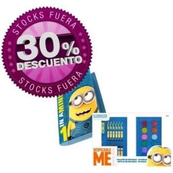 Estuche pintura Minions 29pz