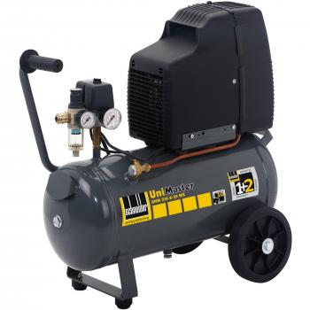 Compresor Sin Aceite Schneider UniMaster 210-8-25 WXOF, 8 Bar de Presión, con Tanque de 24 Litros
