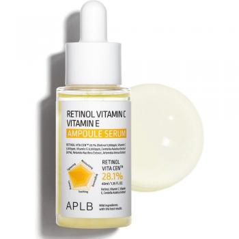 APLB Retinol Vitamin C E Ampoule Serum 40ml