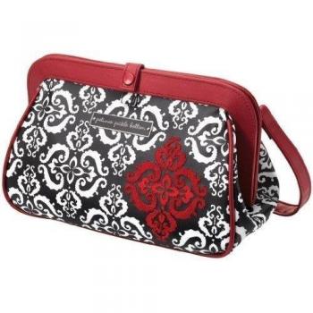 Petunia Pickle Bottom Cross Town Clutch - Bolsa de maternidad, diseño Glazed Frolicking in Fez