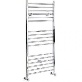 Radiador Toallero Plano Cromado 1200 x 500mm 393W Termoarredo Baño Kent