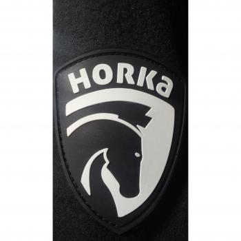 Horka forro polar alfombra Diamond Collar, negro, 1,8 m