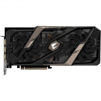 Gigabyte GV-N2070AORUS-8GC Gigabyte Nvidia AORUS GeForce RTX 2070 8G GDDR6 DP/HDMI Turing VR 4K PCI Express Graphics Card Black