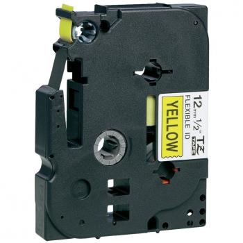 Brother TZEFX631 - Cinta, color negro y amarillo