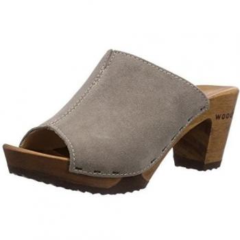 Woody Elly - Zuecos para mujer,  color topo, talla 36
