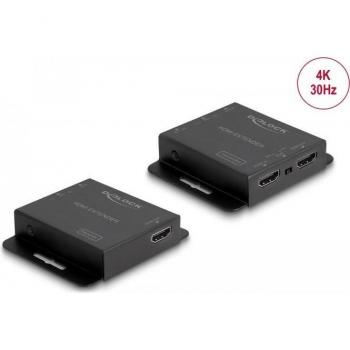 Set Extensor HDMI por Cable Cat.6 4K 30 Hz con Switch Box