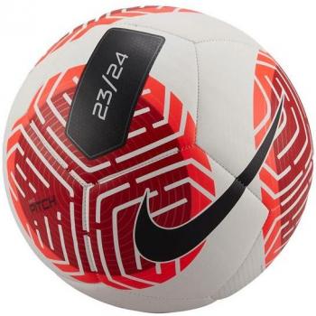 Balón de Fútbol Nike Pitch FA23 - Balón de fútbol, diseño clásico, material duradero, tamaño estándar, ideal para entrenamiento y partidos, superficie texturizada para mejor control