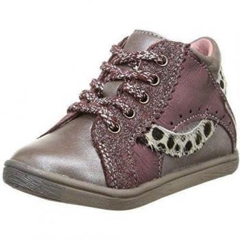 Babybotte Faya - Calzado de primeros pasos para bebé-niñas, color rosa