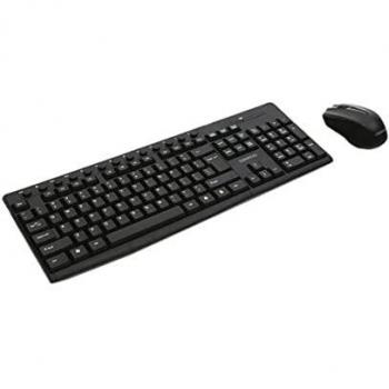OMEGA Teclado+Raton INALAMBRICO Negro OKM071BES