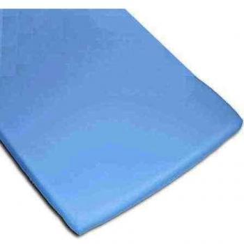 Bolín Bolón 1623803011200 - Bajera de algodón para mini cuna, color azul