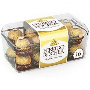 Bombones Ferrero Rocher Caja Familiar 16 Unidades 200g