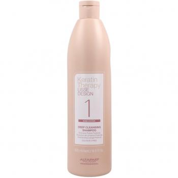 Champú Keratin Therapy Lisse Design 1 Deep Cleansing 500ml - Alfaparf
