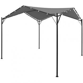 Adara 4 x 4 meter Anthracite Garden Gazebo Cover